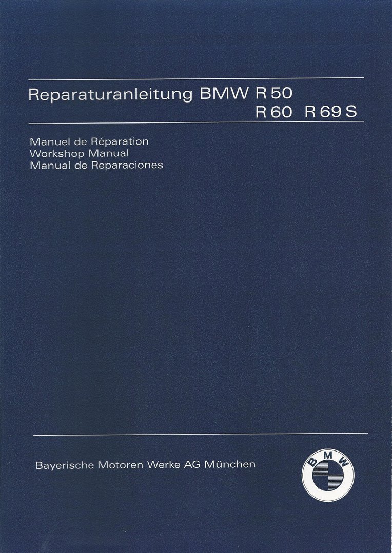Reparaturanleitung BMW R 100 80 75 60 /7 Serie /7-Serie neu Werkstatthandbuch 